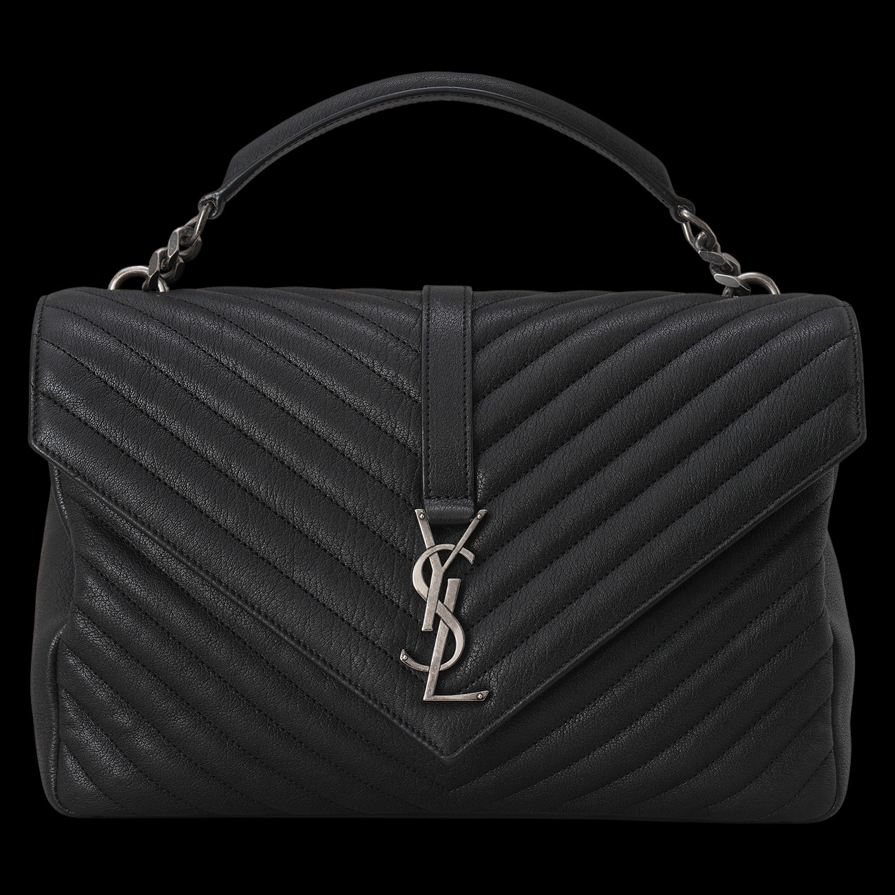 YVES SAINT LAURENT(USED)생로랑 600278 모노그램 컬리지